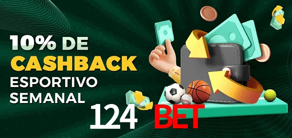 10% de bônus de cashback na 124 bet