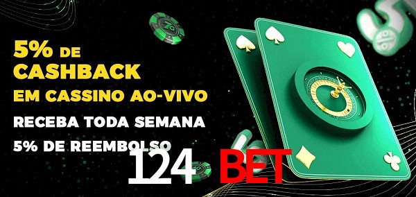 Promoções do cassino ao Vivo 124 bet